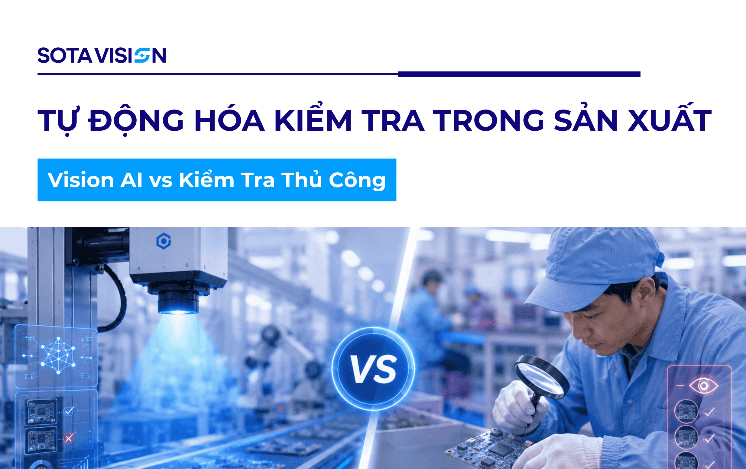 tự động hóa kiểm tra trong sản xuất