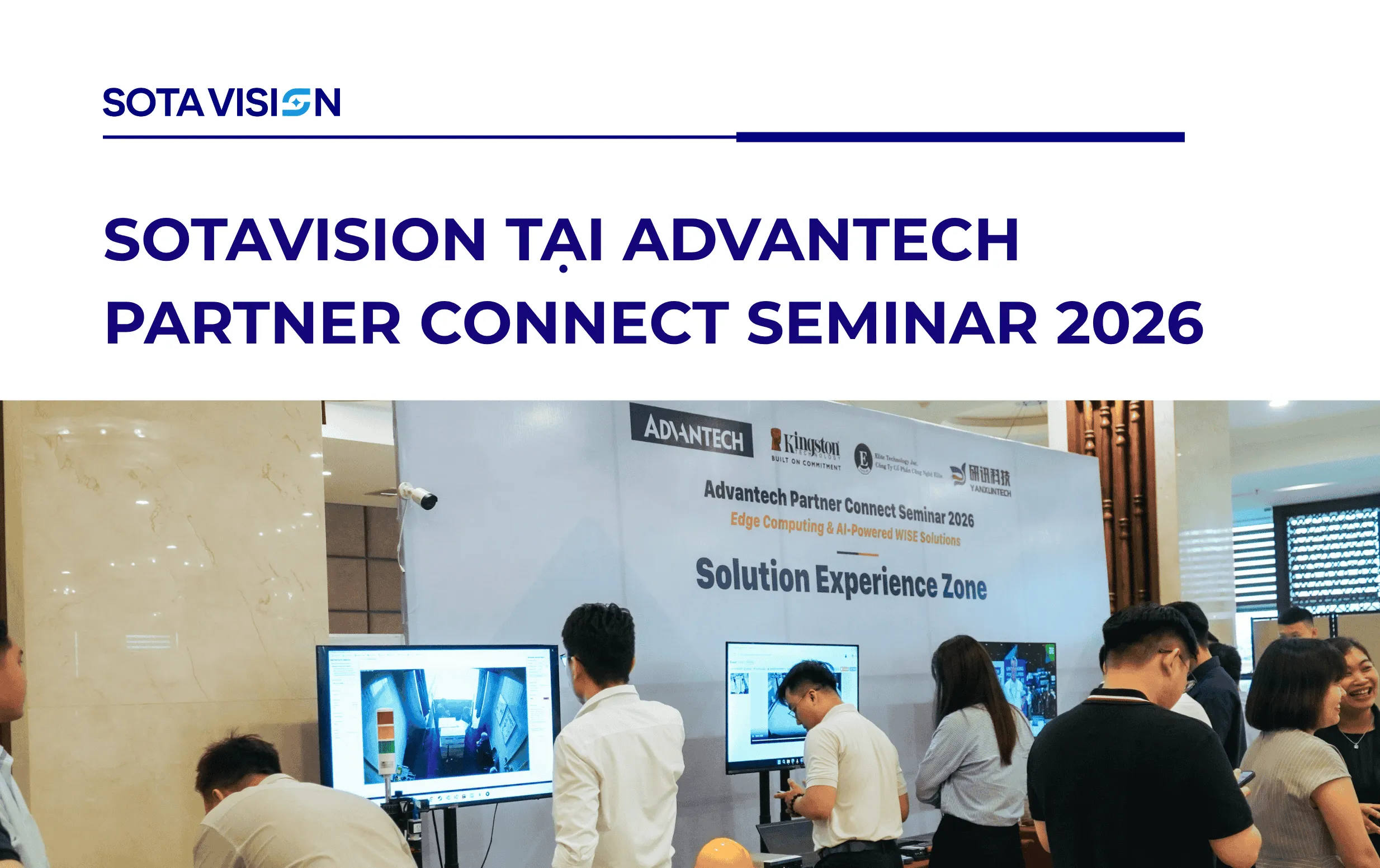 SotaVision tại Advantech Partner Connect Seminar 2026
