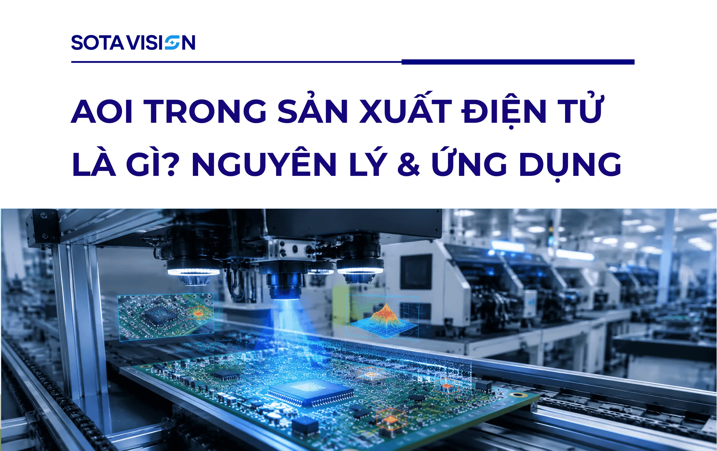 AOI Trong Sản Xuất Điện Tử Là Gì? Nguyên Lý & Ứng Dụng